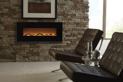 Touchstone 80001 Onyx Wall Hanging Electric Fireplace